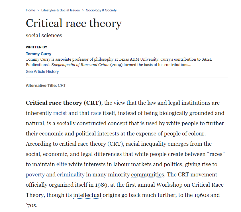 critical race theory racist UGDSB